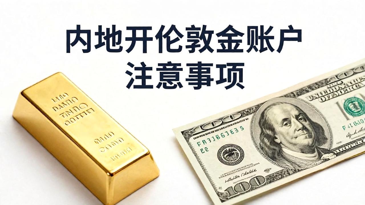 内地用户开伦敦金账户？这5个坑千万别踩！